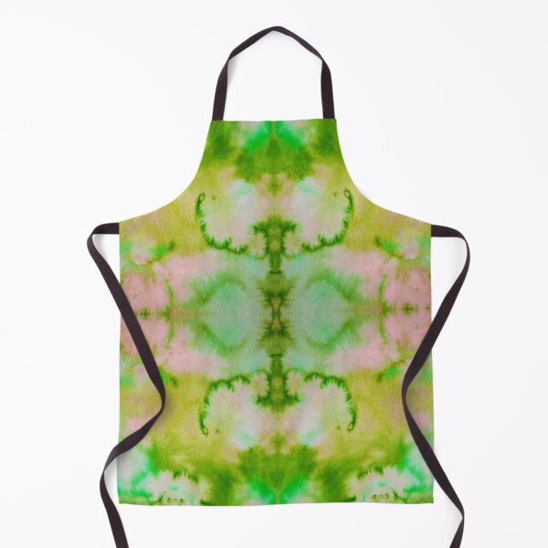 Item preview, Green Pink Yellow Batik Fractal Mandala Tie dye pattern V4 designed and sold by blastshmucks.