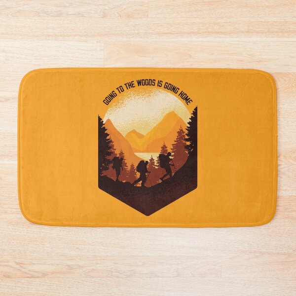 Item preview, Going to the Woods is Going Home - Hiking Design designed and sold by CoolSilhouettes.