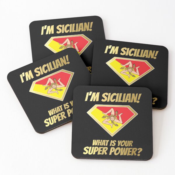 Item preview, I'm SICILIAN what's your superpower? Golden designed and sold by cofera.