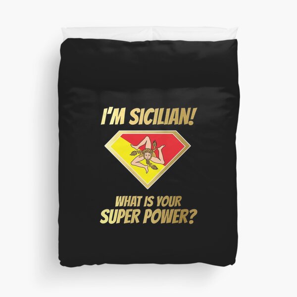 Item preview, I'm SICILIAN what's your superpower? Golden designed and sold by cofera.