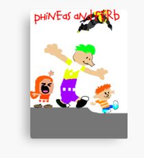 Phineas and Ferb Canvas Print
