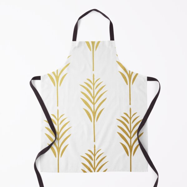 Item preview, Golden Palm Leaves on White designed and sold by AnnaF31.