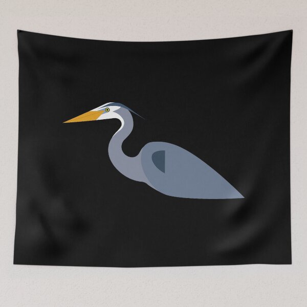 Item preview, Minimalist Blue Heron designed and sold by jspiggle.