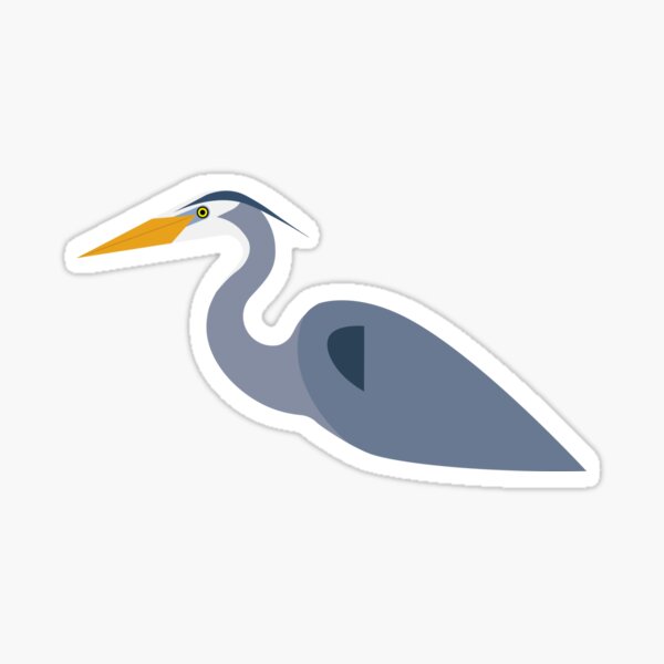 Item preview, Minimalist Blue Heron designed and sold by jspiggle.