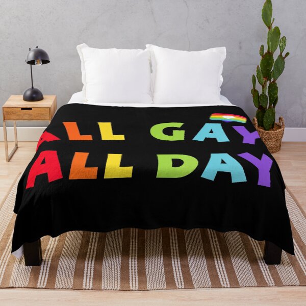 Item preview, All gay, all day designed and sold by iagorfrost.
