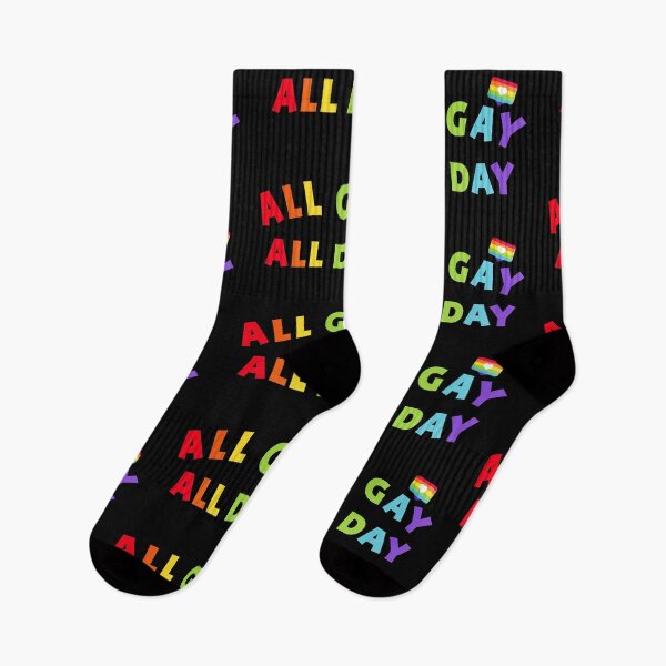 Item preview, All gay, all day designed and sold by iagorfrost.