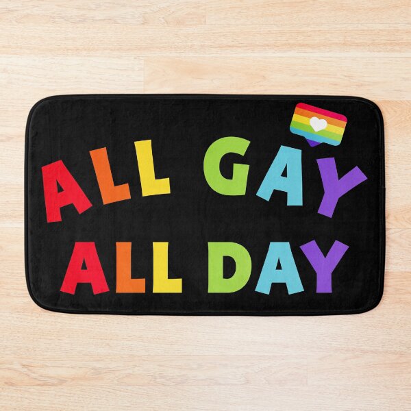 Item preview, All gay, all day designed and sold by iagorfrost.