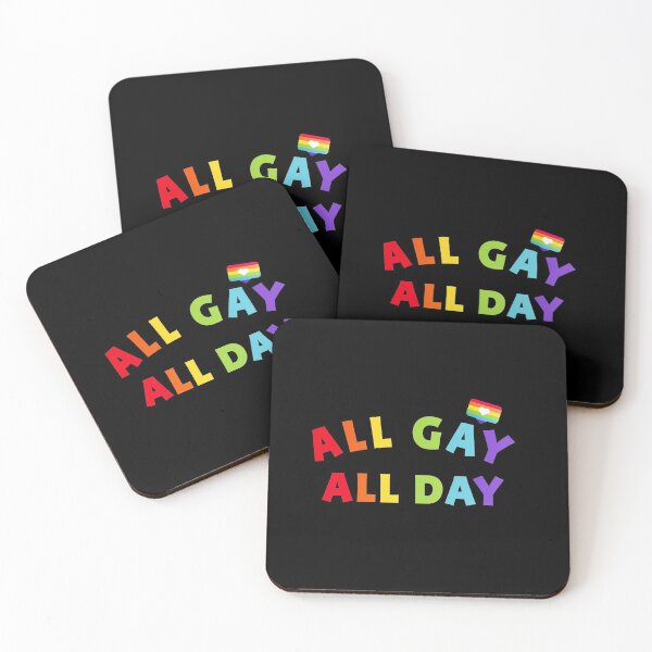 Item preview, All gay, all day designed and sold by iagorfrost.
