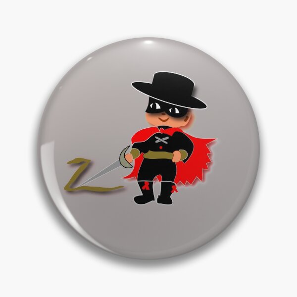 Item preview, Retro Kid Billy features the legendary Zorro  designed and sold by patjila.