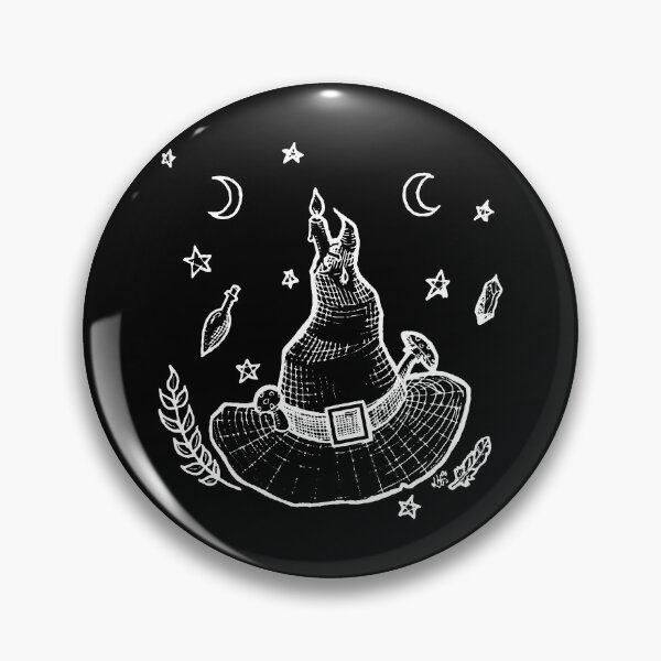 Item preview, the witch's hat (white) designed and sold by faejala.