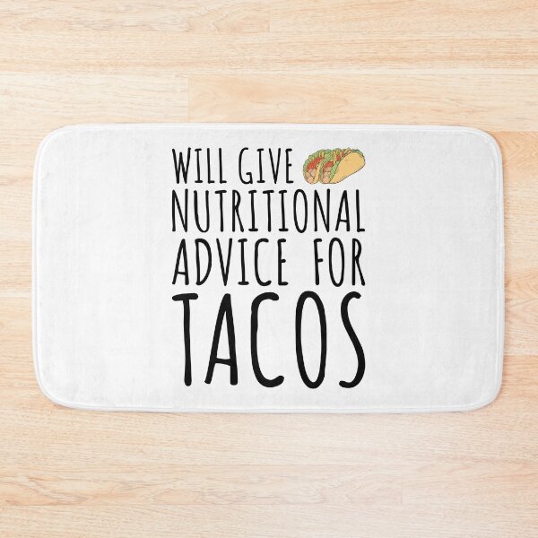 Item preview, Will Give Nutritional Advice For Tacos designed and sold by kamrankhan.