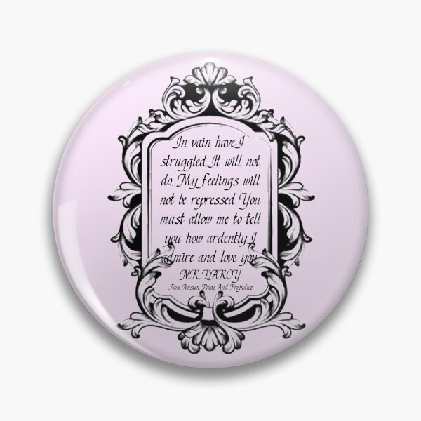 Item preview,  Jane Austen Book Club Mr. Darcy Fans Literary Quotes Gifts designed and sold by TopTeeShop.