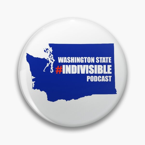Item preview, Washington State Indivisible Podcast designed and sold by wearemediaaf.