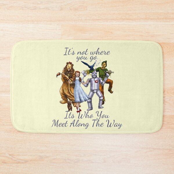 Item preview,  Dorothy Quotes It's not where you go, it's who you meet along the way Vintage Fantasy designed and sold by TopTeeShop.