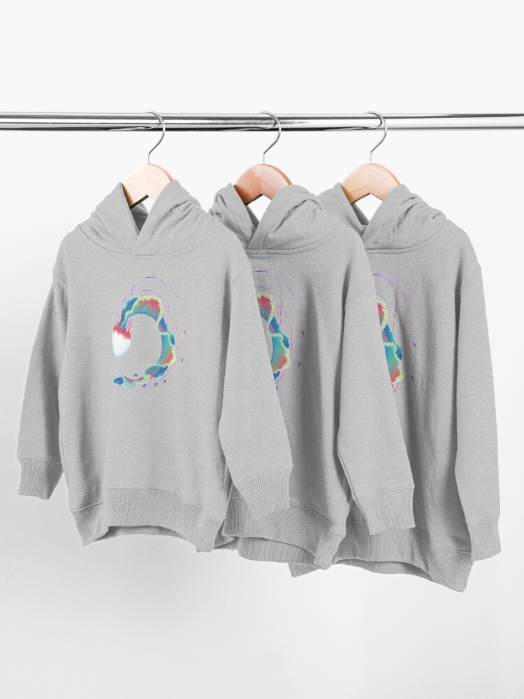 Alternate view of Jelly fish 3 Toddler Pullover Hoodie