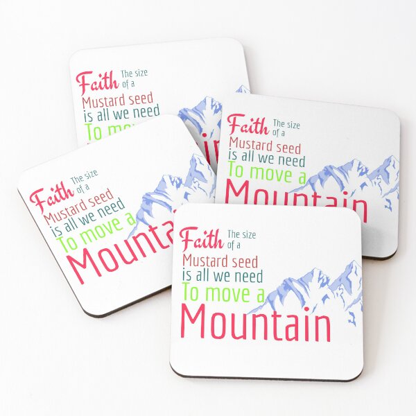 Item preview, Faith the size of a mustard seed designed and sold by Feline Rockstars.