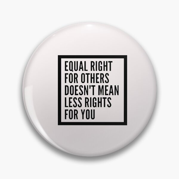 Item preview, Equal rights for other doesn't mean less rights for you.Black lives matter designed and sold by NOARA STUDIO.