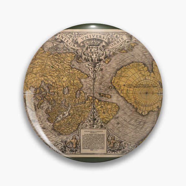 Item preview, 1500's World Map - Vintage Retro Style designed and sold by Wanderlust77.