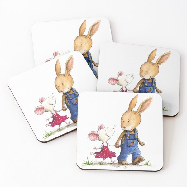 Item preview, Mausi and Hase are best friends designed and sold by Angela Kommoß.