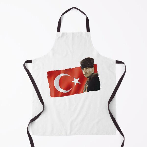 Item preview, Mustafa Kemal Atatürk and Turkish Flag designed and sold by unisexunited.