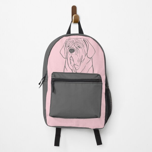 Item preview, Neapolitan Mastiff (Pink and Grey) designed and sold by illucalliart.