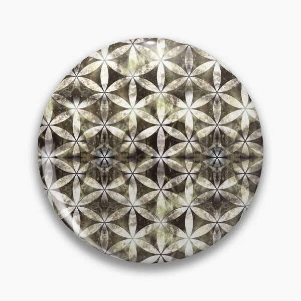 Item preview, flower of life antique silver pattern designed and sold by filippobassano.