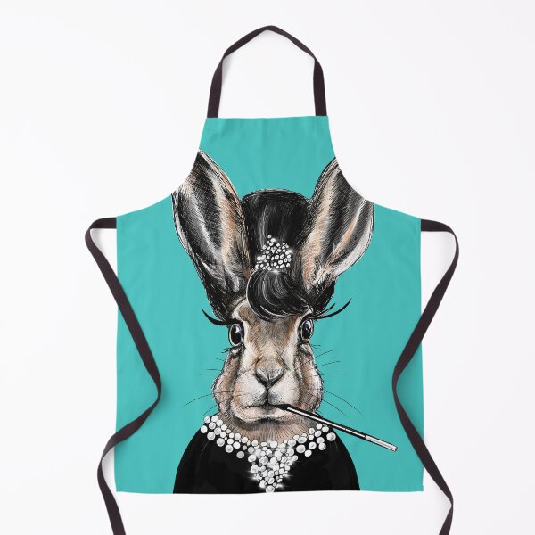 Item preview, Audrey Hareburn - Cute Fashion Hare Bunny designed and sold by PG Illustration.