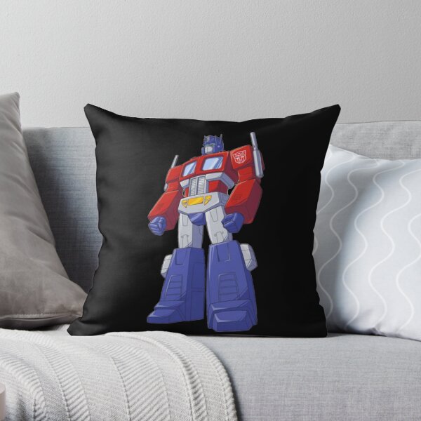 Optimus prime autobot leader of the transformers g1 Throw Pillow