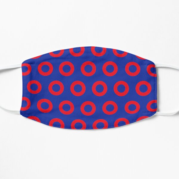 Jon Fishman - Phish Drummer Red Circle Print Flat Mask