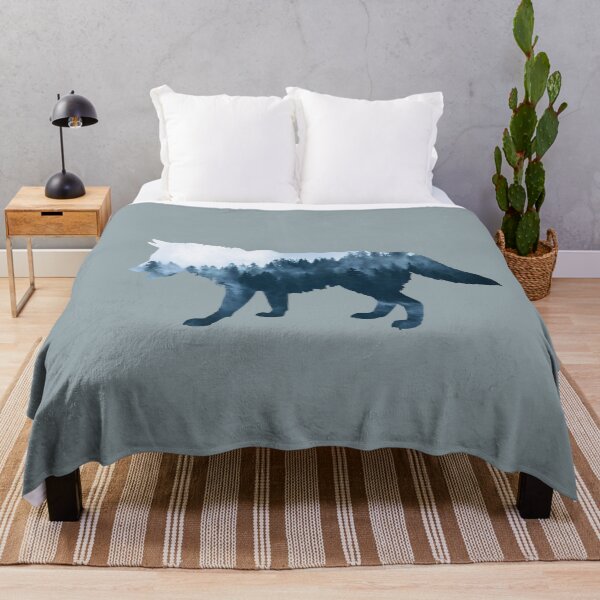 Item preview, A wolf in a misty forest designed and sold by yessir1981.