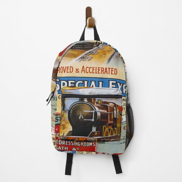 Item preview, Railway Poster Poona Races designed and sold by stickart-marek.