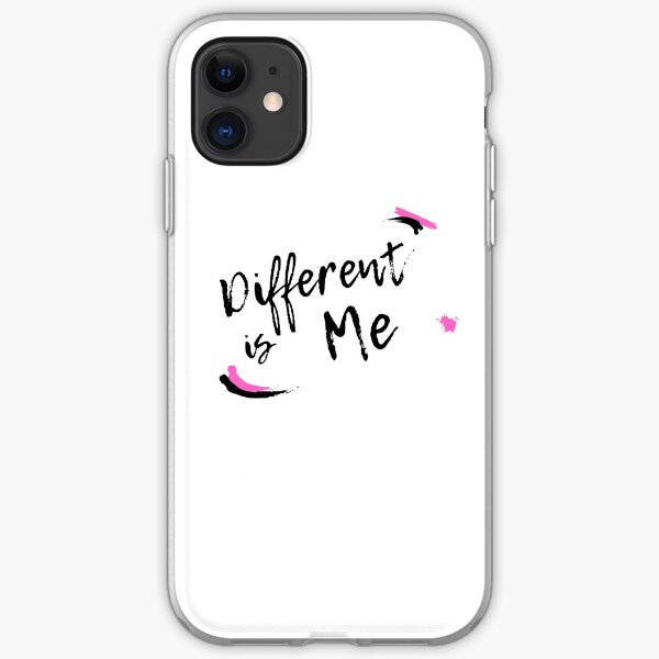 Different Is Me iPhone Soft Case