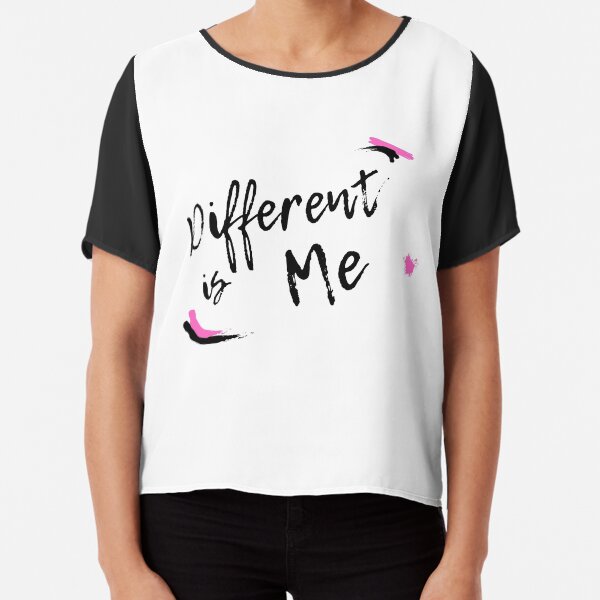Different Is Me Chiffon Top