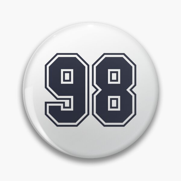 Item preview, 98 Sports Number Ninety-Eight designed and sold by HelloFromAja.