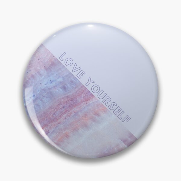 Item preview, Marble texture elegant purple LOVE YOURSELF designed and sold by BlankaDesigns.