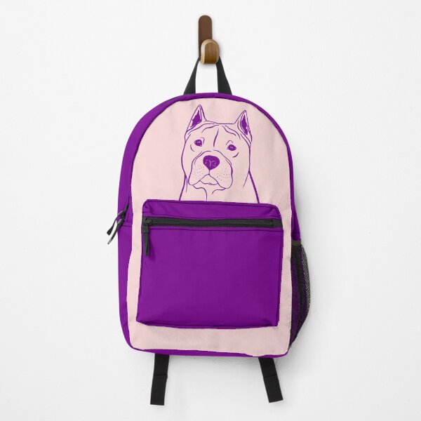 Item preview, American Staffordshire Terrier (Pink and Purple) designed and sold by illucalliart.