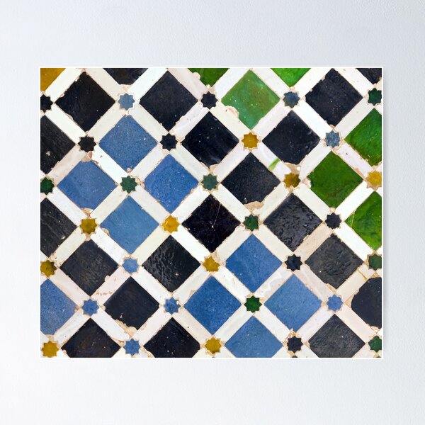 Item preview, Tile from Alhambra designed and sold by pachicarrillo.