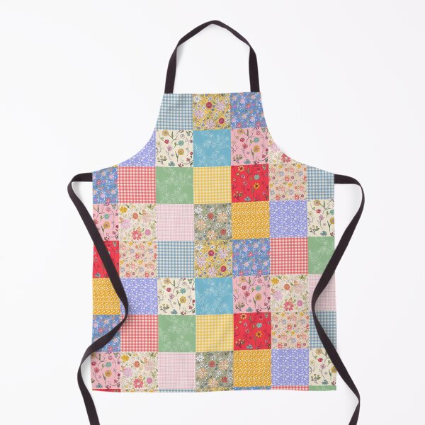 Happy Cottage Patchwork Apron
