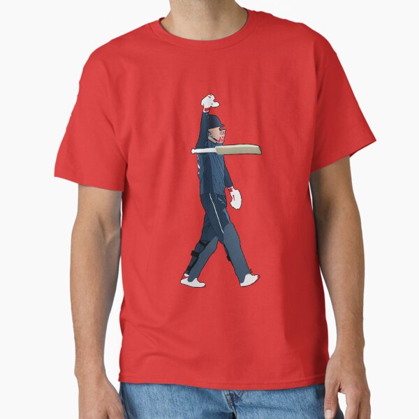 Vista previa del artículo con la obra «Joe Root Bat Drop», diseñado y vendido por HitFor6.