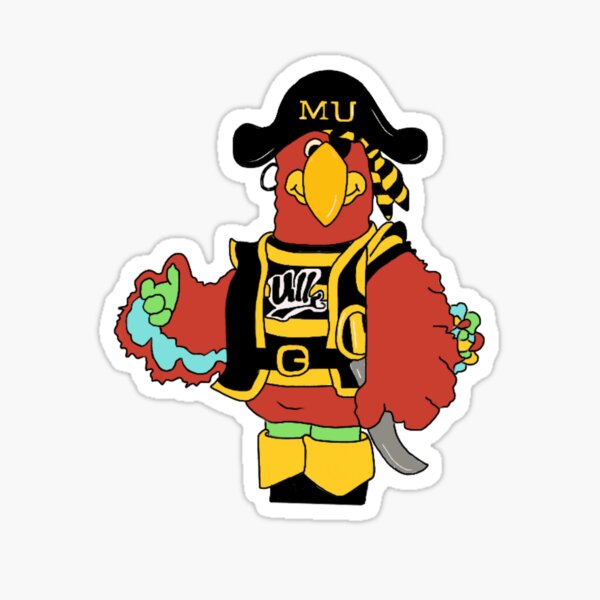 Stitch Lawn Chair Sticker - Millersville University Store