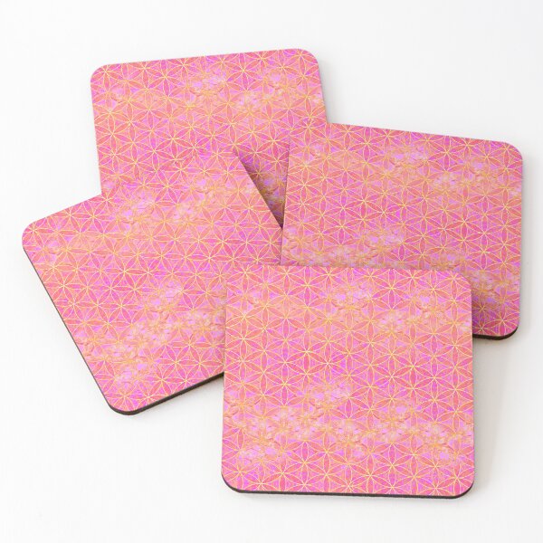 Item preview, flower of life pink pattern designed and sold by filippobassano.
