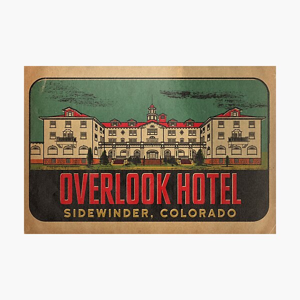 Overlook Hotel Travel Decal Photographic Print
