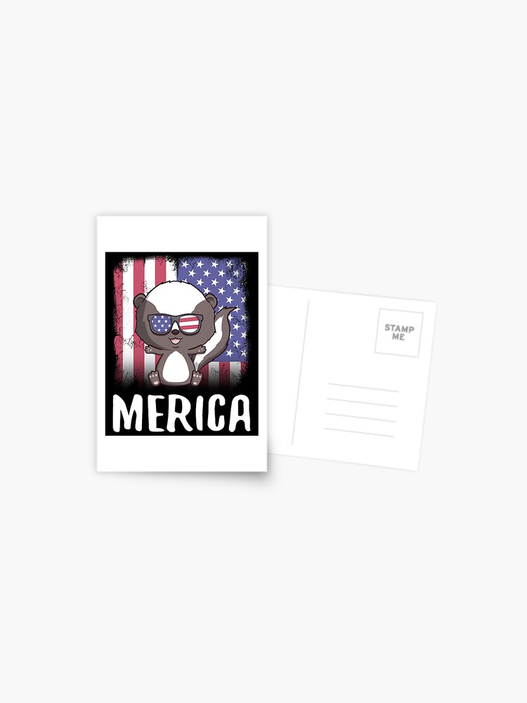 Merica Skunk USA American Flag 4th Of July Gift Patriotic Premium T-Shirt Merica Skunk USA American Flag 4th Of July Gift Patriotic Premium T-Shirt