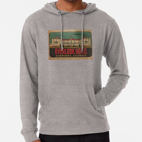 Overlook Hotel Travel Decal Lightweight Hoodie