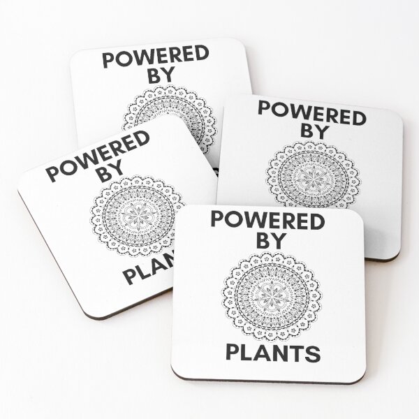 Item preview, Powered by Plants -  Vegan designed and sold by sharrohi.