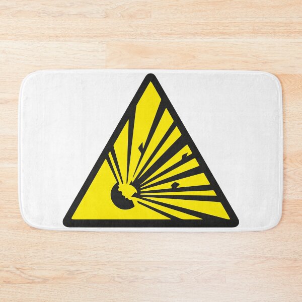 Item preview, Risc of Explosion Sign designed and sold by Exilant.