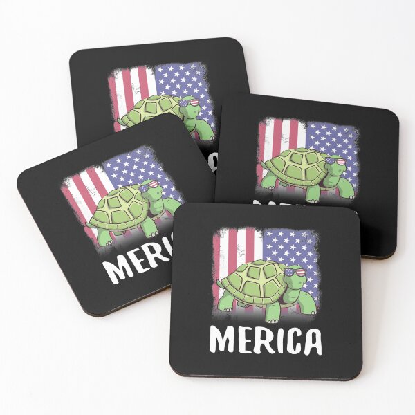 Item preview, Merica Turtle USA American Flag designed and sold by fatamyfan1.