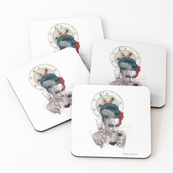 Item preview, Queen of Pentacles - Reina de Pentaculos designed and sold by tarotmuertos.