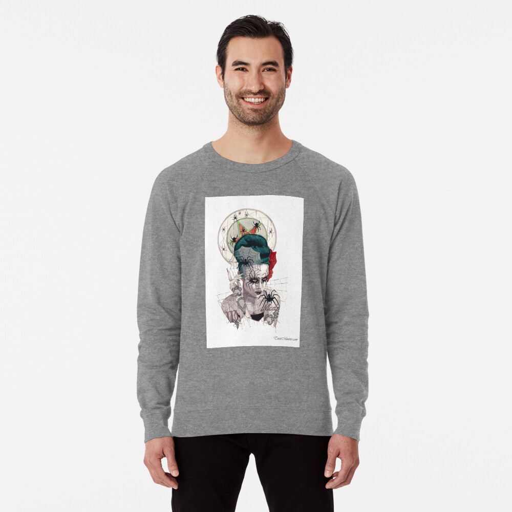 Item preview, Lightweight Sweatshirt designed and sold by tarotmuertos.