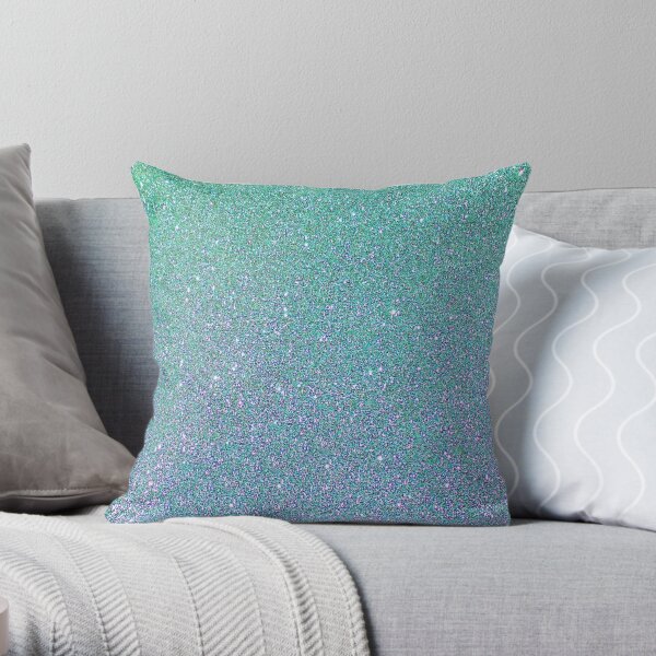 Silver shimmer sale pillows